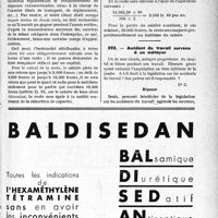 0462 - Page LXVII-461 - Correspondance. Accidents du travail. Salaire de base d’un accidenté du travail / Accident du travail survenu à un métayer