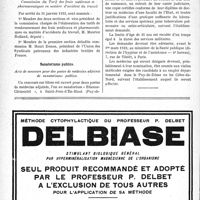 0479 - Page 478-XII - A travers l’officiel. Légion d’honneur / Accidents du travail / Sanatoriums publics