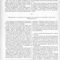 0495 - Page 494 - Partie scientifique. Travaux originaux. Au chevet des patients. Un conseil aux femmes enceintes. « Soignez vos dents » / L’importance du chlorure de calcium dans la menace d’avortement avec petites hémorragies
