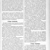 0568 - Page 567 - Partie scientifique. Travaux originaux. La pratique orthopédique de l’enfant et de l’adulte, Dr Raphaël Massart. Comment reconnaître et traiter les différentes manifestations de la colibacillose, chez l’homme et chez la femme, par le Docteur G. Fischer. Ce que sont les différentes manifestations de la colibacillose. L’étape intestinale / L’étape hépatique