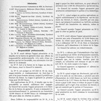 0591 - Page 590 - Partie professionnelle, Hygiène, Assistance, Mutualité, Intérêts corporatifs, Variétés. Travaux originaux. Ligue, médicale de défense individuelle, (Le Sou Médical). Extrait analytique des procès-verbaux du Conseil d’Administration
