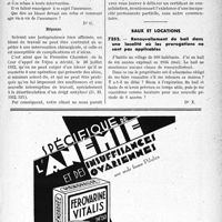 0594 - Page XXXV-593 - Correspondance. Accidents du travail. Refus par un blessé de subir une opération mutilante / Baux et locations. Renouvellement de bail dans une localité où les prorogations ne sont pas applicables