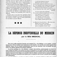 0599 - Page 598-XL - Correspondance. Pharmacie. Gérance de l’officine d’un pharmacien décédé / Fable. La Crise