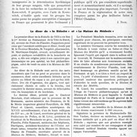 0615 - Page 614 - Propos du jour. L’immigration et la Santé publique. Une conférence du Dr René Martial à l’Hôtel Chambon / Le dîner de «la Bidoche » et « La Maison du Médecin»