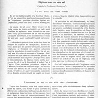 0625 - Page 624 - Partie scientifique. Travaux originaux. La clinique au goût du jour. L’histoire du sel dans l'organisme. Du déficit à l’excédent. Régimes avec ou sans sel, d’après le Professeur Rathery. Le sel dans les temps passés / L’équilibre du sel et son rôle dans l’organisme