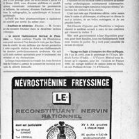 0674 - Page VII-673 - Dernières nouvelles. Accidents du travail. Tarif des frais médicaux et pharmaceutiques / Académie de médecine / Le nouvel établissement thermal de Plombières / Voyage en Italie à l’occasion des fêtes de Pâques