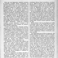 0694 - Page 693 - Partie scientifique. Travaux originaux. Thérapeutique des abcès, par Dupuy. Du diagnostic précoce dans le diabète infantile, par le Docteur Pierre Maurel