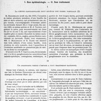 0696 - Page 695 - Partie scientifique. Travaux originaux. La clinique infantile au goût du jour. La fièvre ganglionnaire de l'enfance reste à l'étude. Son épidémiologie. Son traitement. La fièvre ganglionnaire peut revêtir une forme familiale / Un diagnostic précis s’impose à tout traitement rationnel