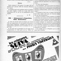 0743 - Page 742-LXXII - Correspondance. Fiscalité. Déduction des primes d’assurance-vie / Rehaussement d’impositions. Délai. Réclamations