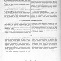 0774 - Page 773 - Partie scientifique. Travaux originaux. Ce que pratiquement le médecin doit savoir des…. Glandes parathyroïdes dans leurs manifestations pathologiques. Tétanies. Maladie de Recklinghausen. Maladie de Page! Rhumatisme chronique déformant, d'après le Docteur Massière. Pour lutter contre le déséquilibre parathyroïdien
