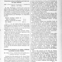 0780 - Page 779 - Partie scientifique. L’actualité scientifique. Les Sociétés Savantes. Paris. Décoloration du bleu de méthylène par le lait et par les tissus animaux, (Académie de médecine ; 24-1-1933) / Traitement des fractures de la colonne Vertébrale. La méthode de Lorenz Boehler, (Société de chirurgie ; 14-12-1932) / Rhumatisme tuberculeux, pyarthroses multiples, (Soc. méd. des hôp. de Paris ; 25-11-1932)