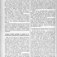 0845 - Page 844 - Partie scientifique. L’actualité scientifique. La presse. Hystérectomie abdominale totale ou subtotale / Quelques résultats immédiats et éloignés de la thyroïdectomie subtotale dans la maladie de Basedow [(Gazette des Hôpitaux, 28 septembre 1932)] / La médication toni-cardiaque chez les nouveau-nés [(La Puériculture, n° XV, 10 mai 1932)]