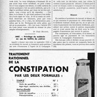0887 - Page 886-LXXII - Correspondance. Accidents du travail. Accident du travail simulé. Le médecin traitant doit-il avertir le patron de la fraude ? / Privilège du médecin en cas de faillite du patron