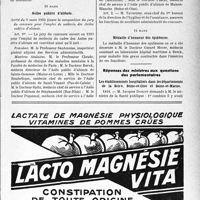 0898 - Page XI-897 - A travers l’officiel. Hygiène publique / Asiles publics d’aliénés / Médaille d’honneur des épidémies / Réponses des ministres aux questions des parlementaires. Les établissements hospitaliers dans les départements de la Seine, Seine-et-Oise et Seine-et-Marne