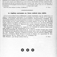 0904 - Page 903 - Propos du jour. A propos des « campagnes » du « concours médical ». Réponse définitive à des attaques répétées / Le vingtième anniversaire de l’Union médicale latine (UMFIA) [J. Noir]