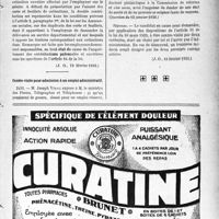 0968 - Page IX-967 - A travers l’officiel. Réponses des ministres aux questions des parlementaires. Ce que doit faire l’employeur dont le salarié refuse la retenue sur son salaire pour versement aux Assurances sociales / Contre-visite pour admission à un emploi administratif