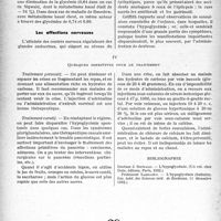 0983 - Page 982 - Partie scientifique. Travaux originaux. Les hypoglycémies spontanées en pratique médicale, par le Docteur G. Fischer. Les différentes variétés de l’hypoglycémie spontanée. L’hypoglycémie spontanée d’origine glandulaire / Quelques directives pour le traitement