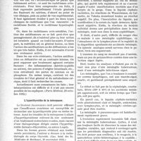 0985 - Page 984 - Partie scientifique. L'actualité scientifique. La Presse. Les fixateurs et les antifixateurs du calcium. Uvio-sensibilité et uvio-résistance [(Paris Médical, 29 octobre 1932)] / L’hyperthyroïdie de la ménopause [(Gaz. hebd. des Sc. Médicales de Bardeaux, 20 novembre 1932)] / Herpès et méningite [(Journal. des Praticiens, 22 octobre 1932)]