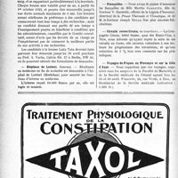 1025 - Page 1024-X - Dernières nouvelles. « The Lady Tata Memorial Trust » / Hôpitaux de Lorient / Hôpital-hospice d’Orléans / Fiançailles / Circuits corses Cirnéa / Voyages de Pâques en Provence et sur la Côte d’Azur