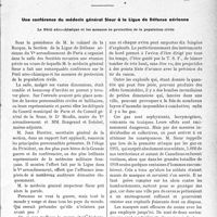 1030 - Page 1029 - Propos du jour. Une conférence du médecin général Sieur à la Ligue de Défense aérienne. Le Péril aéro-chimique et les mesures de protection de la population civile [J. Noir]