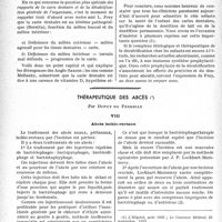 1047 - Page 1046 - Partie scientifique. Travaux originaux. Clinique ophtalmologique. La decalcification chez les enfants, par le Dr Germain Blechmann, (Suite et fin). Recherches thérapeutiques / Thérapeutique des abcès, par Dupuy de Frenelle. Abcès ischio-rectaux