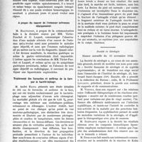 1055 - Page 1054 - Partie scientifique. L’actualité scientifique. Les Sociétés Savantes. Paris. Société des Chirurgiens de Paris. Séance du 16 décembre 1932 / Société de Sérologie. Séance annuelle du 10 novembre 1932