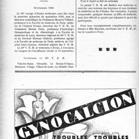 1077 - Page 1076-LVIII - A travers l’officiel. 26e Voyage d'études médicales aux stations hydrominérales et climatiques des Alpes, (Sous le haut patronage du ministère de la Santé publique)