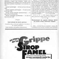 1095 - Page 1094-XII - A Travers l’officiel. Enseignement de la Médecine / Visite médicale des inscrits maritimes / Réponses des ministres aux questions des parlementaires. Remboursement des appareils médicaux délivrés aux assurés sociaux notoirement indigents