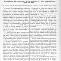 1098 - Page 1097 - Propos du jour. La célébration de l’Anniversaire de la fondation de l’Union médicale latine, Vingt ans après [J. Noir]