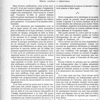 1113 - Page 1112 - Partie scientifique. Travaux originaux. Pratique neurologique. Les exagérations de la notion de masse dans le régime de la constipation, par le Docteur H. Gaehlinger