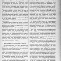 1120 - Page 1119 - Partie scientifique. L’actualité scientifique. La Presse. L’acide chronique en pommade est d’une efficacité indiscutable contre certaines verrues ou infections cutanées superficielles [(La Médecine, octobre 1932)] / La sérothérapie et la prévention de la diphtérie [(Revue de Médecine, octobre 1932)]