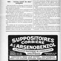 1155 - Page 1154-LXVIII - Correspondance. Fiscalité. Base de la patente d’un médecin séparé de biens / Médecin-pharmacien. Exercice cumulé des deux professions