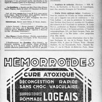 1166 - Page VII-1165 - Demandes et offres / Dernières nouvelles. Remerciements / Académie de médecine / Umfia (Union médicale latine)