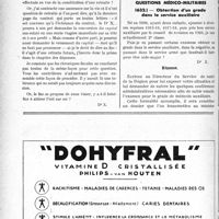 1223 - Page 1222-LX - Correspondance. Fiscalité. Déduction des versements pour retraite / Questions médico-militaires. Obtention d’un grade dans le service auxiliaire