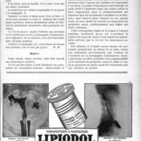 1228 - Page LXV-1227 - Correspondance. Assurances sociales. Accident de droit commum, Droit aux prestations de l’assurance-maladie