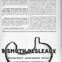 1234 - Page VII-1233 - Dernières nouvelles. Académie de médecine / Faculté de médecine de Montpellier / L’Assemblée générale annuelle de la Société de Secours mutuels et de retraites pour femmes et enfants de médecins / Congrès des stations thermales et climatiques / Journaux d’étude biologique du cancer