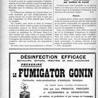 1293 - Page 1288-LVIII - Correspondance. Accidents du travail. Rachat de la rente d’un accidenté du travail / Perte de 3 dents par accident du travail
