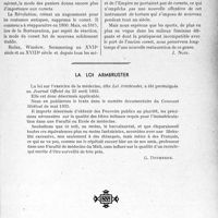 1310 - Page 1303 - Propos du jour. La question du Corset [J. Noir] / La loi Armbruster
