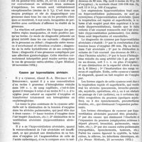 1335 - Page 1316 - Partie scientifique. L’actualité scientifique. La Presse. De l’intérêt pratique des procédés nouveaux de diagnostic biologique de la gestation [(Lyon Médical, 20 novembre 1932)] / Cyanose par hypoventilation alvéolaire [(La Presse Médicale, 23 novembre 1932)]