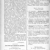 1347 - Page 1322 - Partie scientifique. L’actualité scientifique. Les Livres. Promenades autour de ma vie. Lettres de la Montagne. Louis Barthou, de l’Académie Française / Les livres qui viennent de paraître…