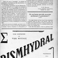 1382 - Page LI-1341 - A travers l’officiel. L'assurance du médecin placier en médicaments / Où une femme peut-elle accoucher secrètement et gratuitement ?