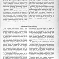 1404 - Page 1363 - Propos du jour. L’organisation de la médecine au « Paradis infernal » des Soviets. Contradictions et paradoxes [J. Noir] / Scènes de la vie médicale [J. Noir]