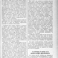 1416 - Page 1375 - Partie scientifique. Travaux originaux. L’appendicite et ses masques. Ne pas reconnaître l’appendicite sous ses différents masques peut devenir grave en clientèle, par le Docteur G. Fischer. Les faits d’observation. Les faux urinaires / La sciatique, la psoïte et la pseudo-coxalgie appendiculaires