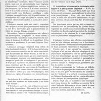 1490 - Page 1447 - Partie scientifique. L’actualité scientifique. Les Congrès. XIIe Réunion neurologique internationale annuelle, Paris, 31 mai et 1erjuin 1932. Conceptions étiologiques modernes sur les épilepsies. — M. Jean Abadie / Acquisitions récentes sur la physiologie pathologique et la pathogénie de l’épilepsie. — M. Ph. Pagniez