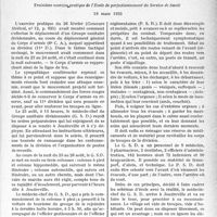 1498 - Page 1455 - Partie professionnelle, Hygiène, Assistance, Mutualité, Intérêts corporatifs, Variétés. Travaux originaux. Chronique médico-militaire. Installation d'un poste de Secours divisionnaire. Troisième exercice pratique de l'École de perfectionnement du Service de Santé, 19 mars 1933 [G. Duchesne]