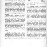 1513 - Page 1470 - Partie professionnelle, Hygiène, Assistance, Mutualité, Intérêts corporatifs, Variétés. Reportage professionnel. Nouvelles et informations. Société de médecine et de chirurgie de Bordeaux / Troisième Congrès international de pédiatrie / Ligue française contre le rhumatisme / Congrès international des infirmières