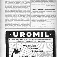 1517 - Page 1474-LXVI - Correspondance. Exercice illégal de la médecine. Une sage-femme peut-elle suturer un périnée ? / Diplôme d’infirmier-masseur
