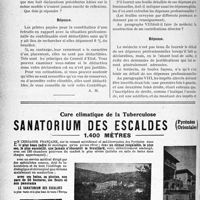 1519 - Page 1476-LXVIII - Correspondance. Fiscalité. Déduction des primes payées pour la constitution d’une retraite / Déclaration des dépenses professionnelles