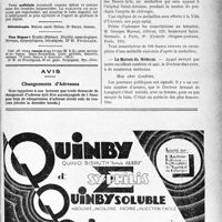 1530 - Page VII-1487 - Dernières nouvelles. Médaille du Professeur Félix Lejars / La Maison du Médecin