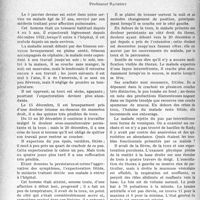 1543 - Page 1500 - Partie scientifique. Travaux originaux. Clinique thérapeutique médicale. Un cas de pleurésie interlobaire, Professeur Rathery